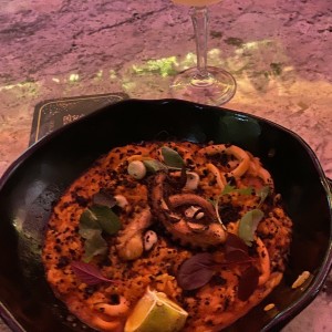 Arroz caldoso Aji Chirca