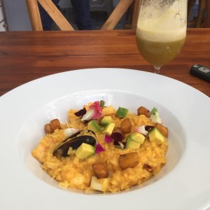 Guacho de mariscos