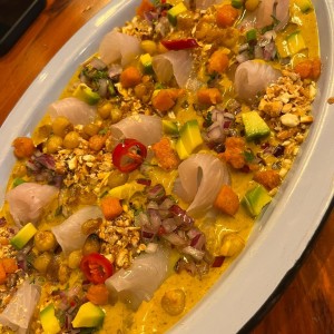 Tiradito ahumado