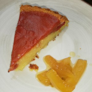Postre de queso y guayaba