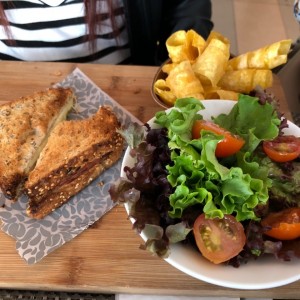 emparedado queso