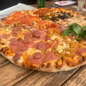 Mezcla de pizzas