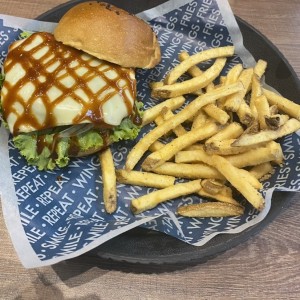 Hamburguesa artesanal 