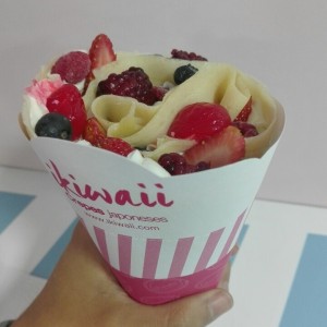 Crepe frutos rojos