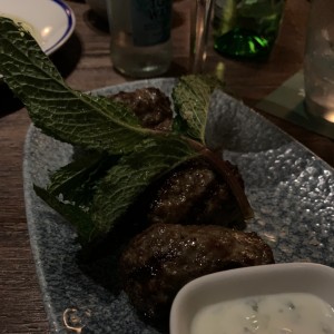 Albondigas de cordero