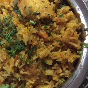 Arroz vegetariano