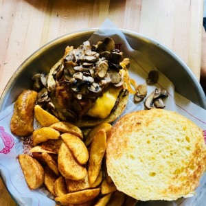 Hamburguesa Swiss Melt