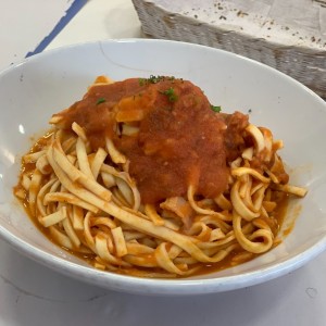 fertuccine amatriciana