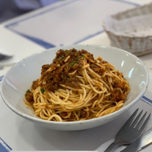 spaguetti bolognesa