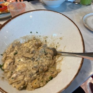 risotto de setas