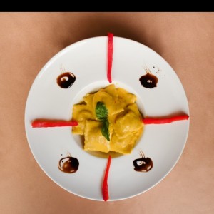 ravioli de corvina