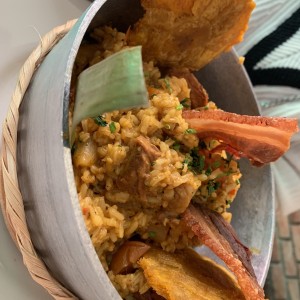 arroz apastelado de cerdo