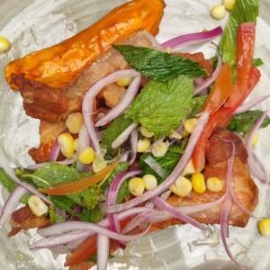 chicharrones al estilo peruano.