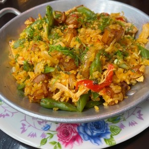 Arroz ?echar un palo?