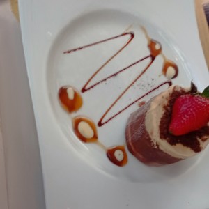 Tarta de chocolate.