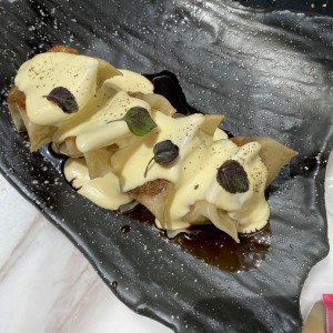 truffled mushroom dumplings