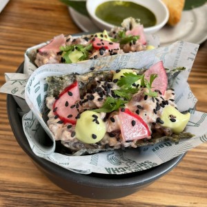 Chipotle tartare de atun