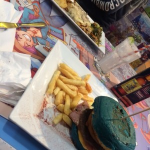hamburguesa vegetariana