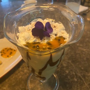 postre de chirimoya