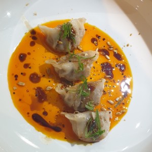 Chilli Gyozas