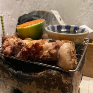 Pulpo a la parrilla