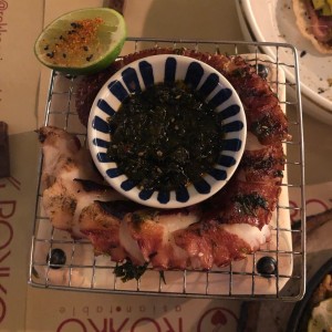 Pulpo parrillado