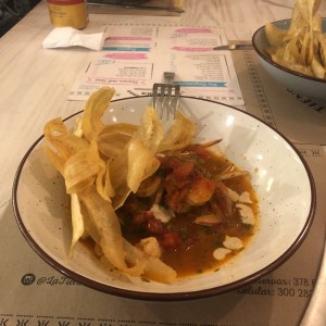 cebiche de camaron 