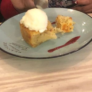 enyucado con helado