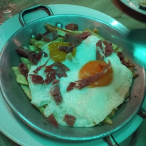 Huevos estrellados