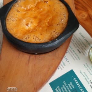 mini cazuela de mariscos 