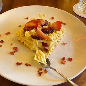 Millefoglie di frutti rossi