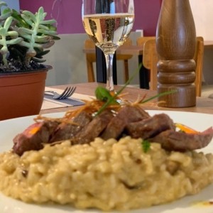 risotto de lomo fino