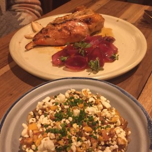 Pollo ahumado campesino