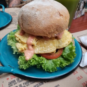 sanguche de camaron