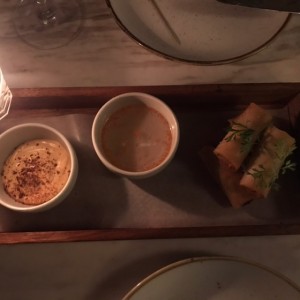 spring rolls de pato
