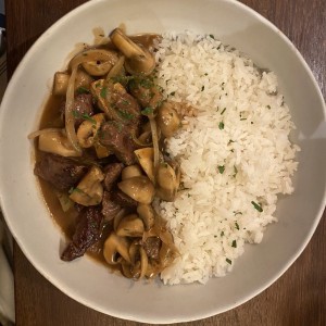 Lomo stroganoff 