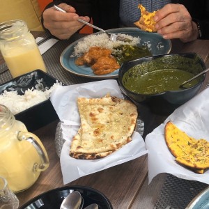 Palak paneer