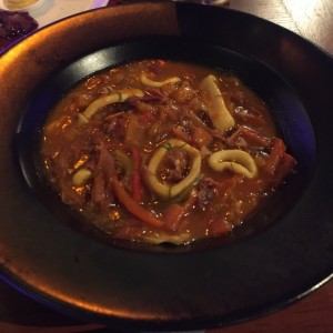 Calamares con jamon