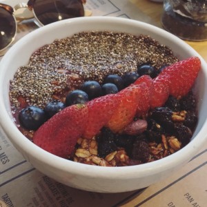 Bowl frutos rojos