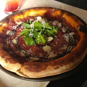 pizza carpaccio