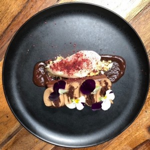 Postre chocolate