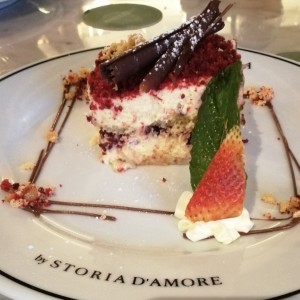 Tiramisu de fresa