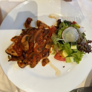 Pollo a la Cacciatora 