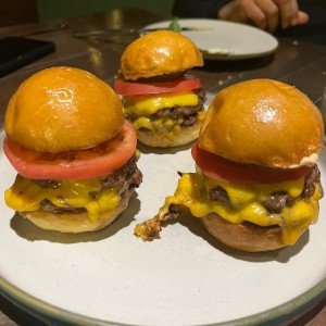 Mini burguers 