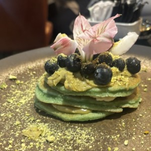 Pistacho Pancakes