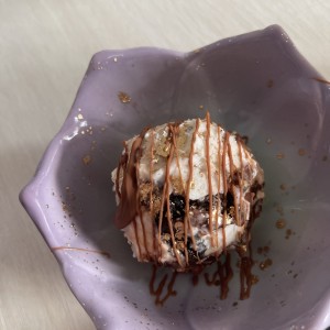 Helado de oreo