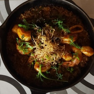 Arroz Meloso de Mariscos 