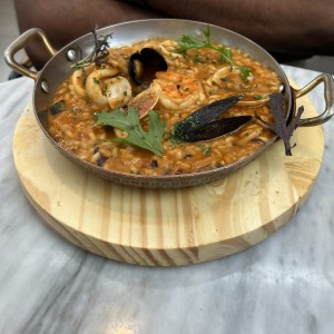 Risotto a la pescatore
