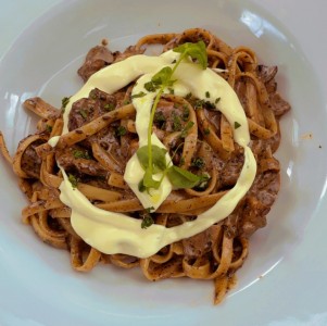 Fettucine al tartufo e funghi