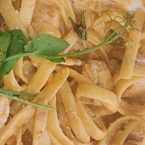 Alfredo con Pollo